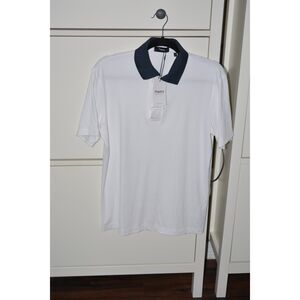 NWT Theory Contrast-Collar Polo Size S MSRP $165